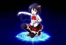 blue eyes school uniforms eyepatch short hair anime ahoge anime girls takanashi rikka chuunibyou dem Art HD Wallpaper